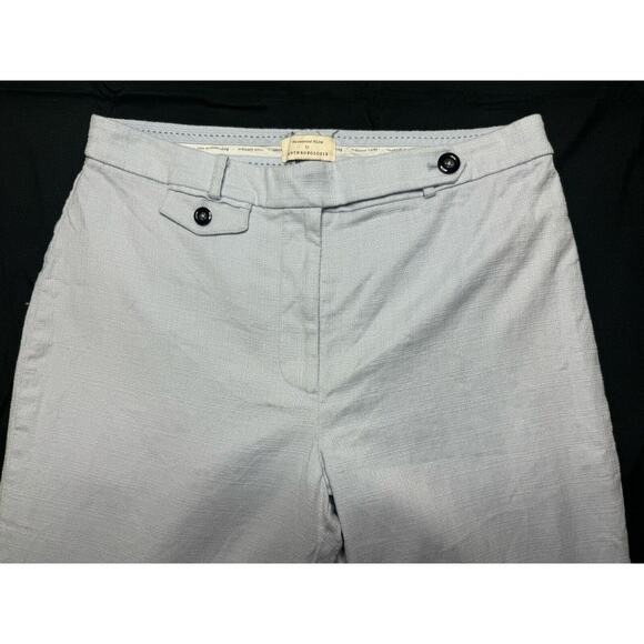 The Essential Slim by Anthropologie Women’s Blue Lined Pants - Size 10 (32x27.5) - Picture 4 of 6